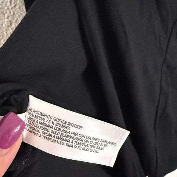 NWT- Auden- Black Sleeveless modal (CloudKit) pajama set- Medium - Picture 8 of 13